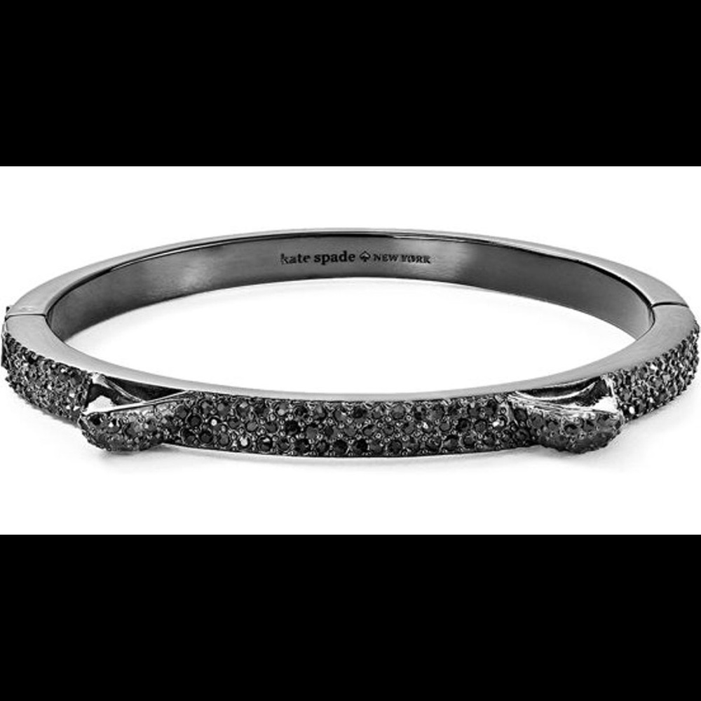 Jazz Things Up Pavé Cat Ear Bangle